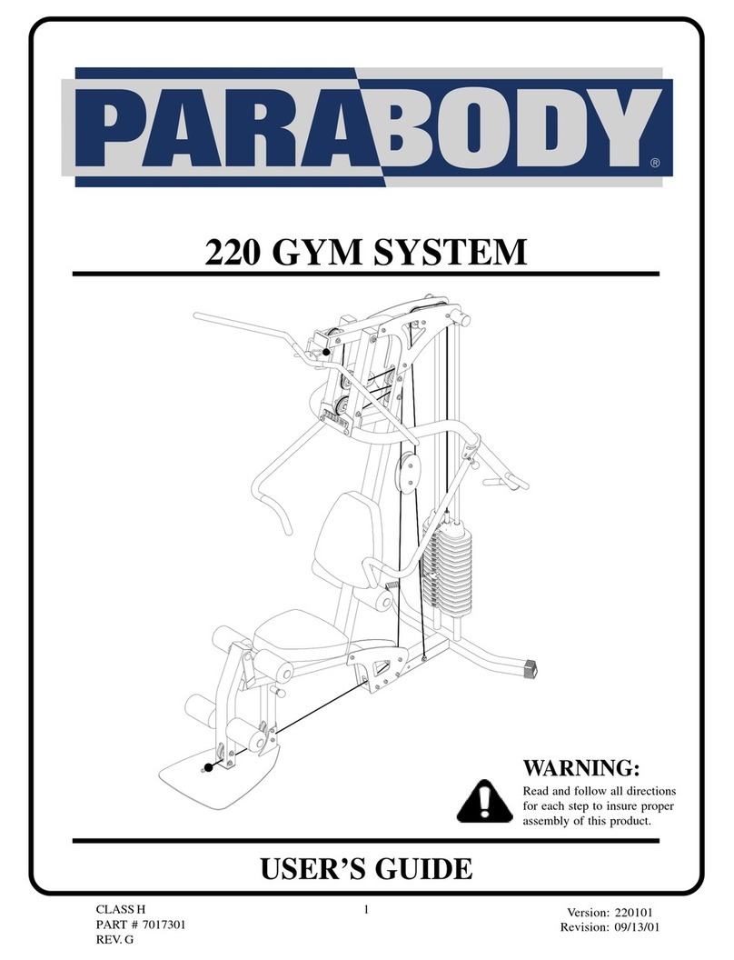 ParaBody 220 user guide