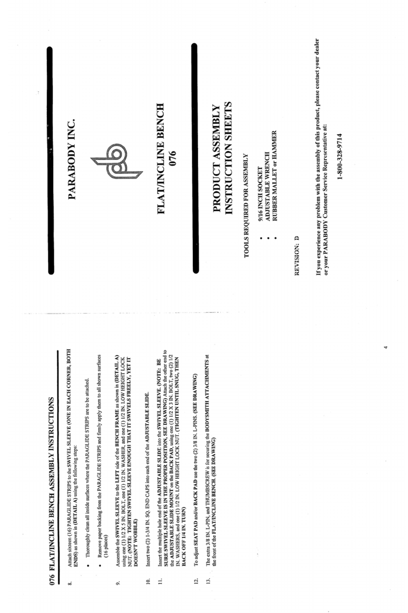 ParaBody 76 User manual