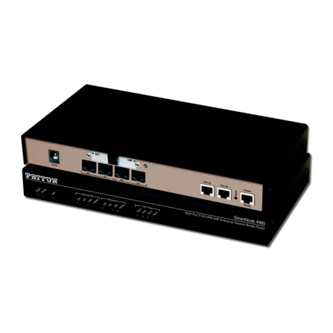 Patton electronics SmartNode 4960 Series User manual