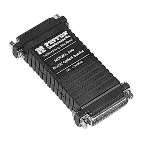 Patton electronics 593/45 user manual