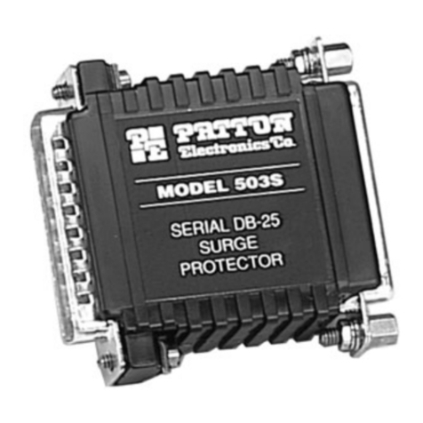 Patton electronics 503S User manual