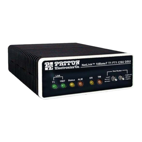Patton electronics NetLink 2720 Series User manual