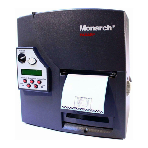 Paxar Monarch 9825 User manual