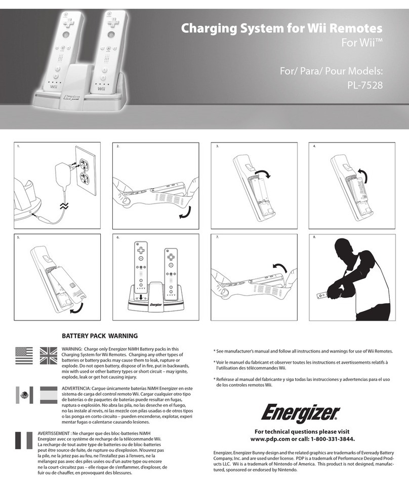 Energizer PL-7528 User instructions