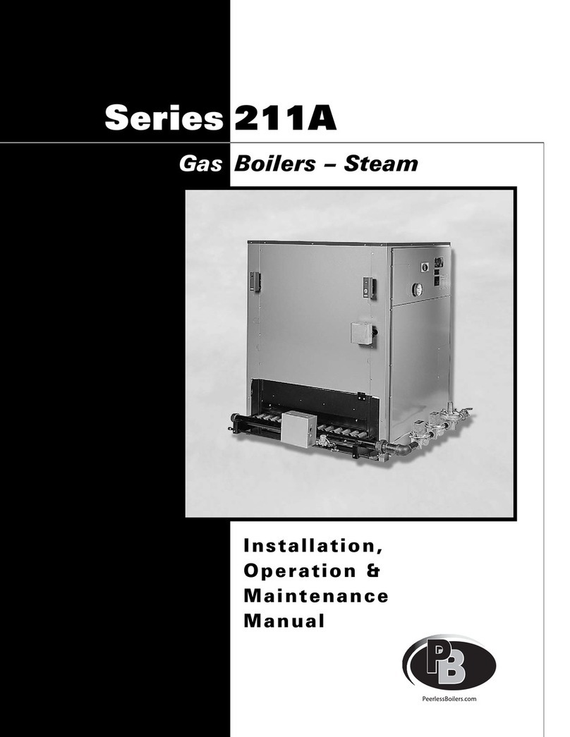 PeerlessBoilers 211A Series Installation, operation & maintenance manual PeerlessBoilers 211A Series Installation, operation & maintenance manual