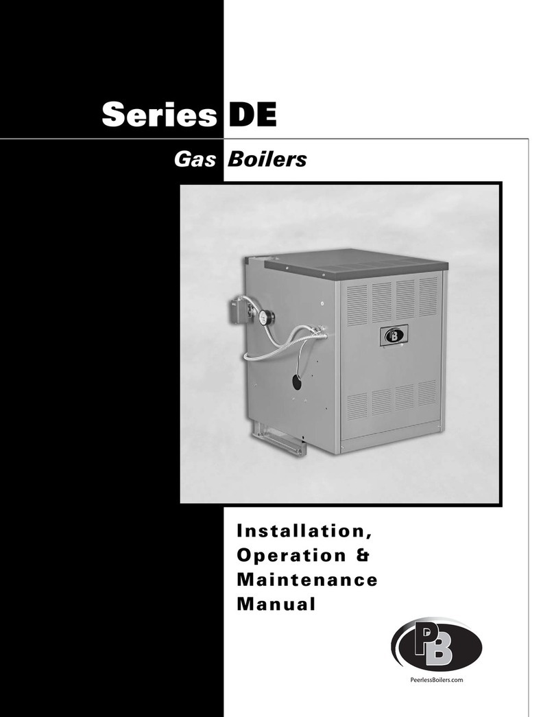 PeerlessBoilers DE Instruction Manual