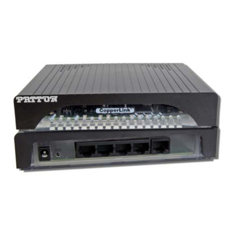 Patton electronics COPPER LINK 2174 user manual