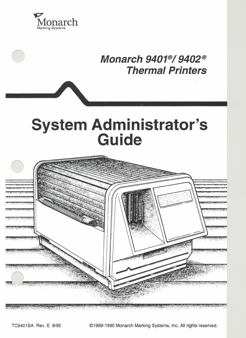 Monarch 9401 System administrator guide