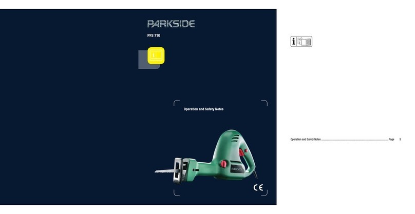 Parkside PFS 710 - MANUEL 5 Operation and safety notes