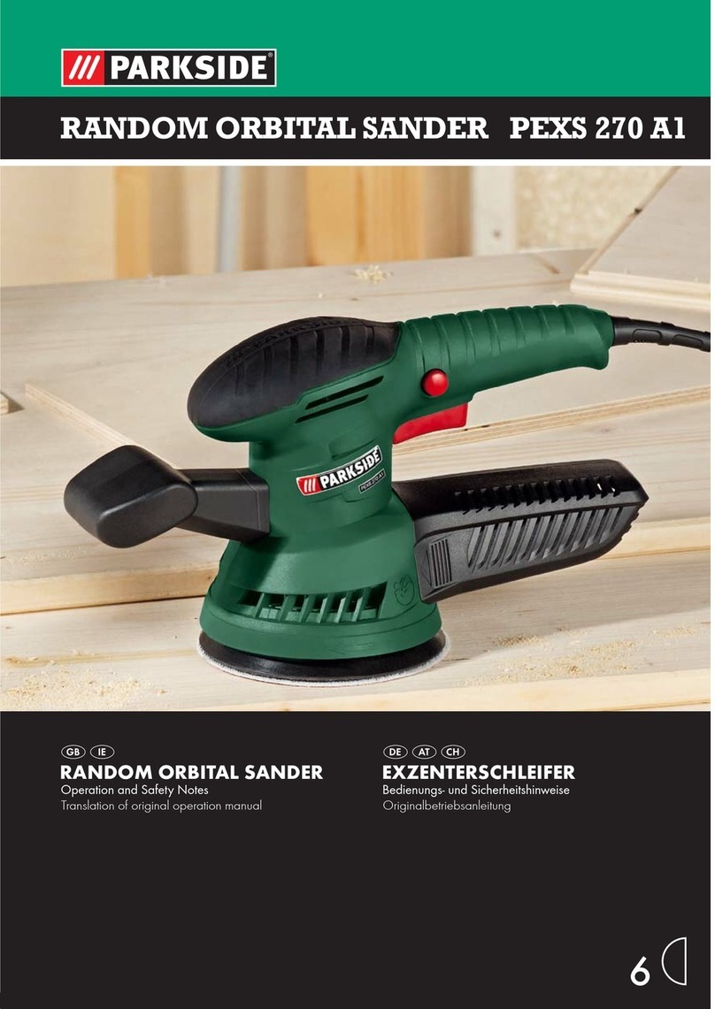 Parkside PEXS 270 A1 Operation and safety notes