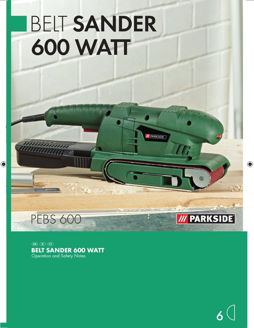 Parkside PEBS 600 User manual