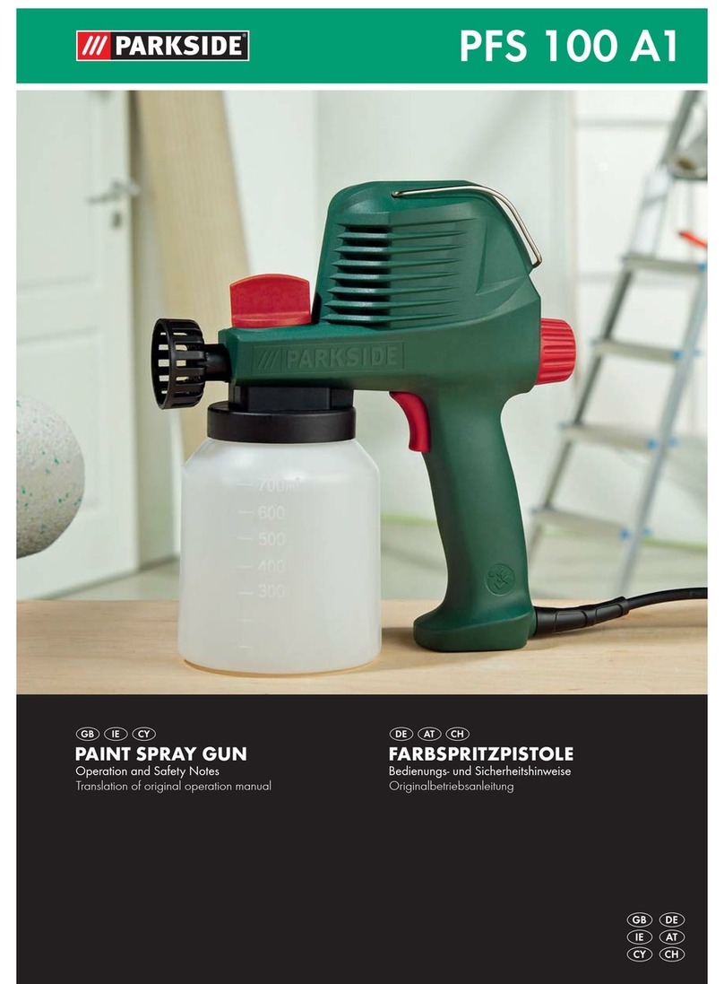 Parkside PFS 100 A1 Operation and safety notes