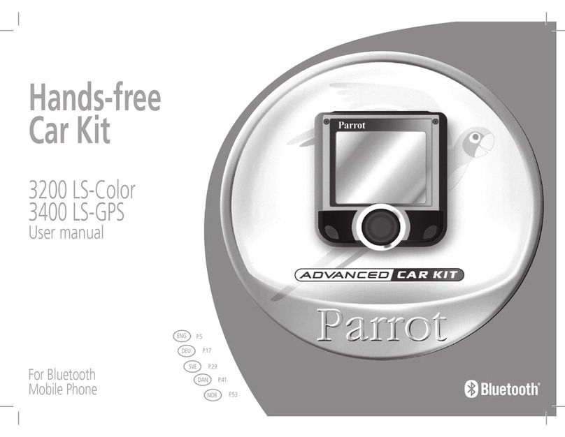Parrot 3400 LS-GPS user manual Parrot 3400 LS-GPS user manual