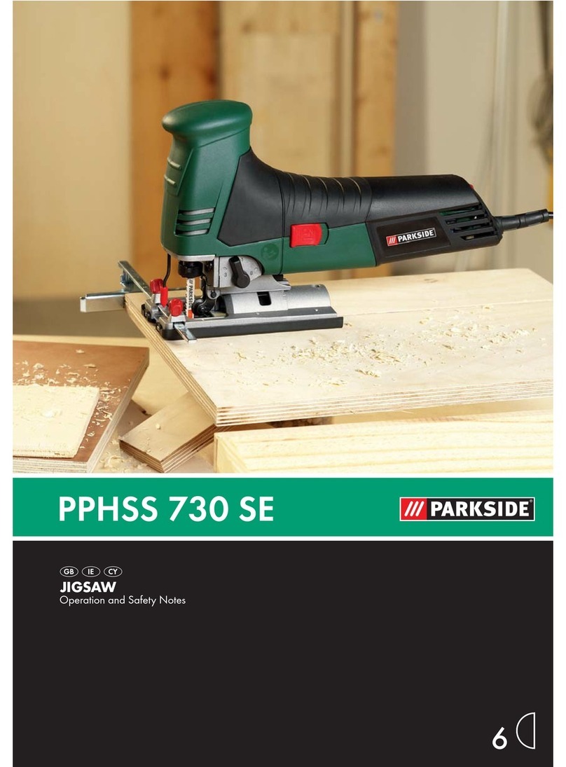 Parkside PPHSS 730 SE User manual