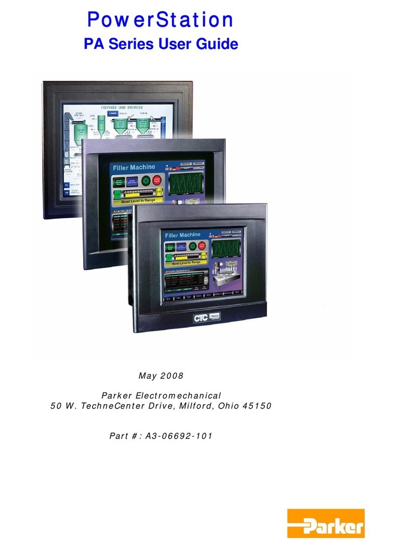 Parker PA Series User manual