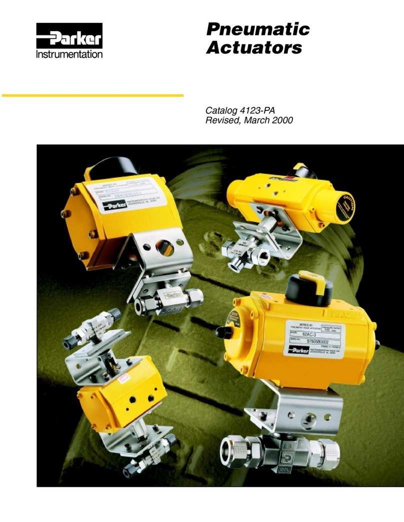 Parker 4123-PA User manual