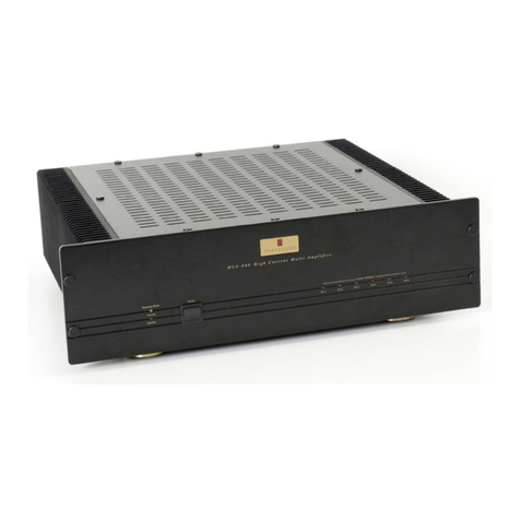 Parasound HCA 806A owner's manual
