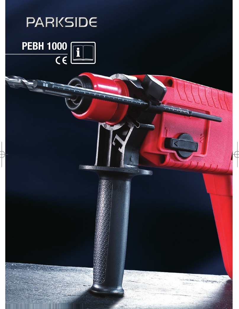 Parkside PEBH 1000 User manual
