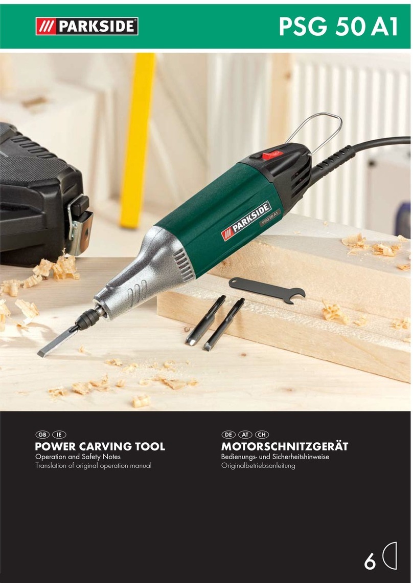 Parkside PSG 50 A1 Operation and safety notes