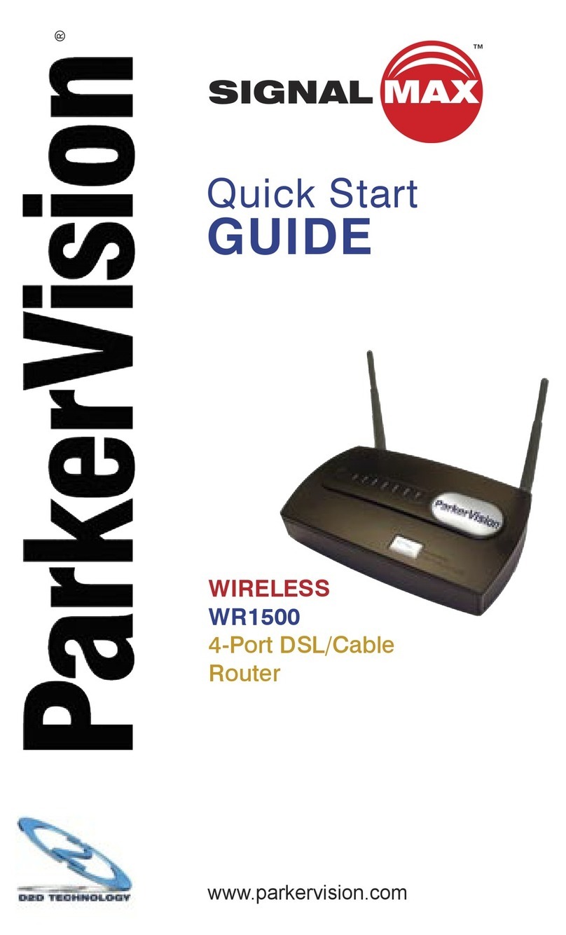ParkerVision WR1500 quick start guide