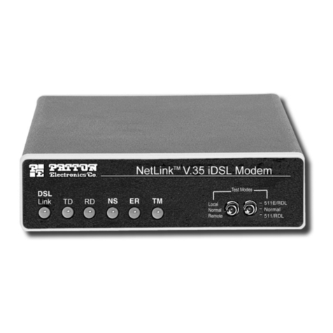 Patton electronics NetLink 1082 User manual