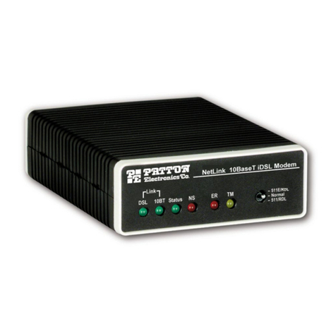 Patton electronics NetLink 1082 User manual