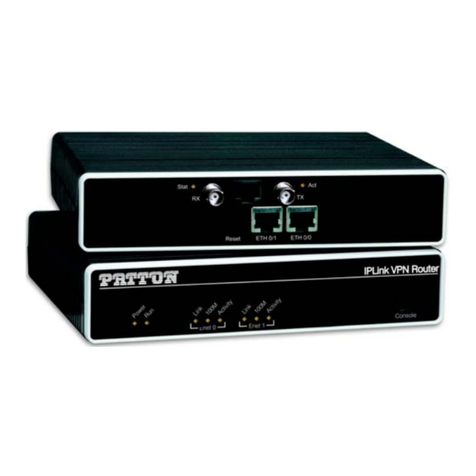 Patton electronics OnSite 2800 Series quick start guide
