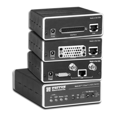 Patton electronics NetLink 2701/B User manual