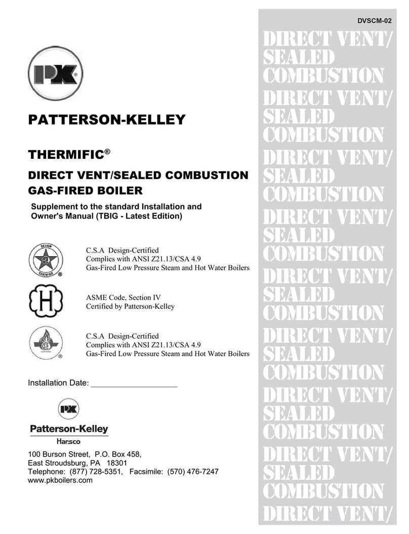Patterson-Kelley DVSCM-02 User manual