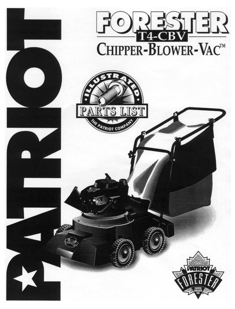 Patriot Forester T4-CBV parts list