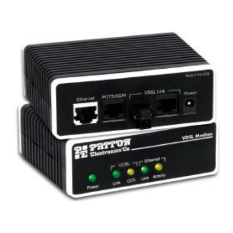 Patton electronics 1058DVs Product Quick Reference