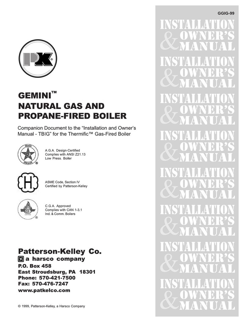 Patterson-Kelley TBIG-03 User manual
