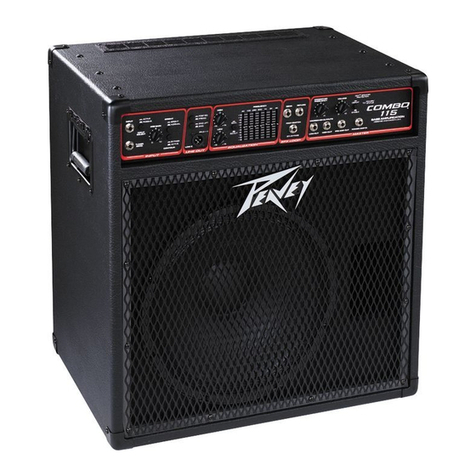 Peavey Combo 115 User manual
