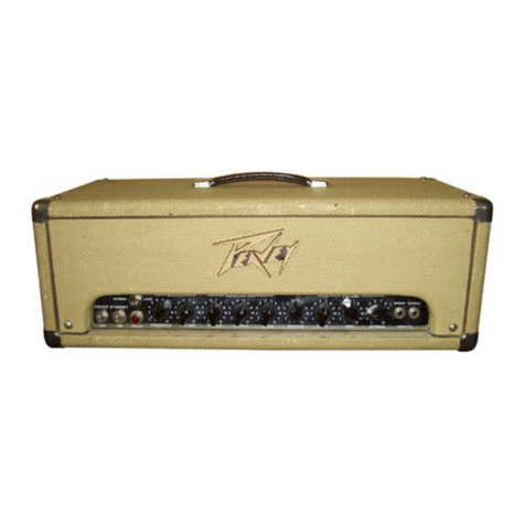 Peavey Classic 100 operating guide