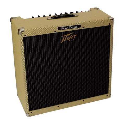 Peavey Blues Classic operating guide