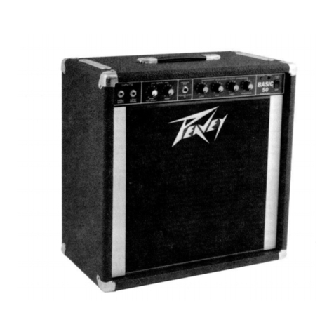 Peavey BASIC 50 User manual