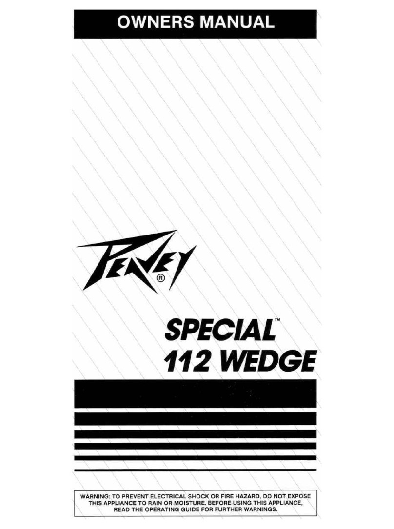 Peavey Solo Special 112 User manual