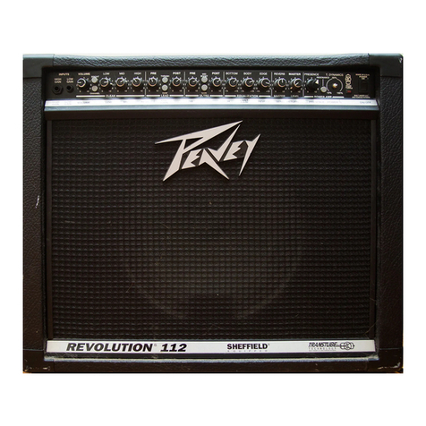 Peavey Revolution 112 TransTube Series User manual