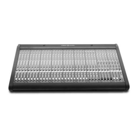 Crest Audio X-Four owner's manual