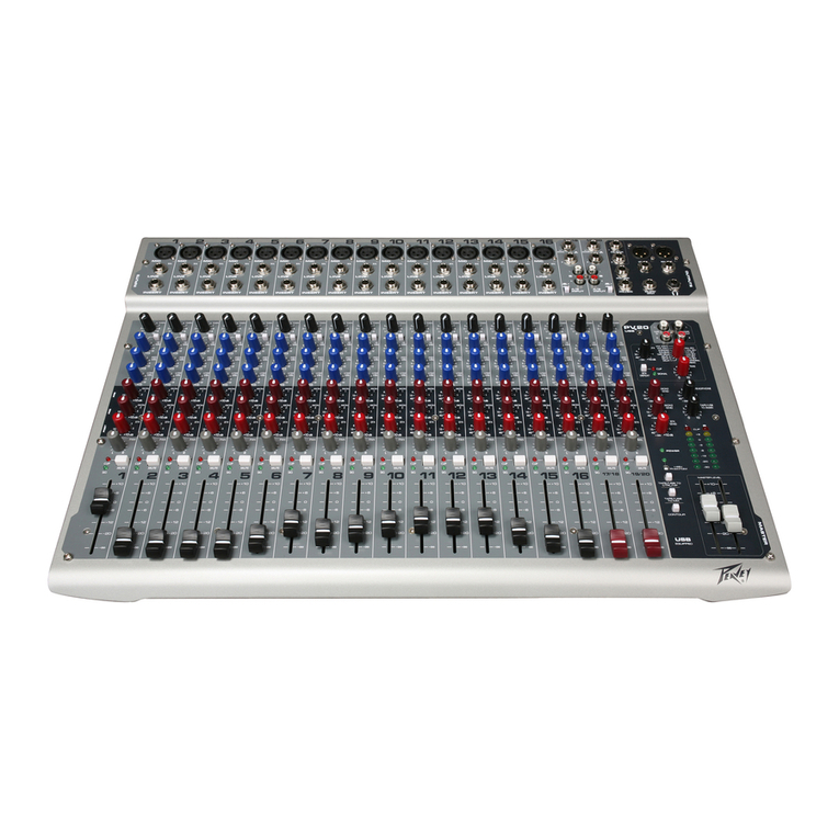 Peavey PV 20 operating manual