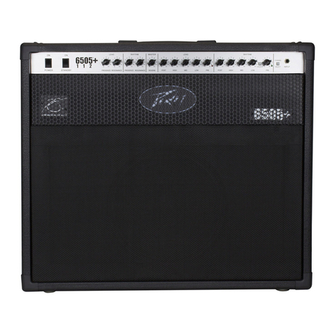 Peavey 6505 Plus 112 User manual