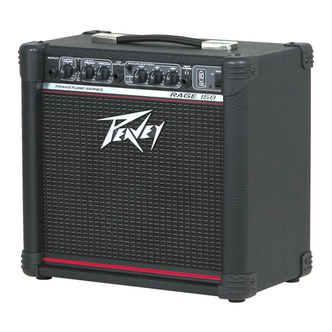 Peavey Blazer 158 User manual