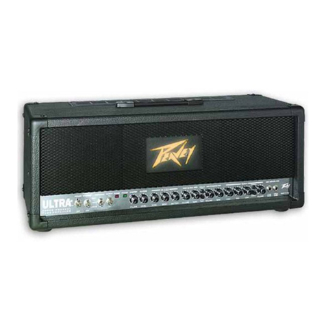 Peavey Ultra Plus Ultra Plus operating guide