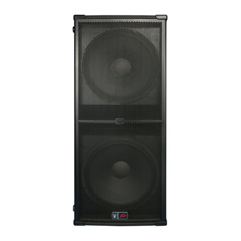 Peavey SP 218 User manual