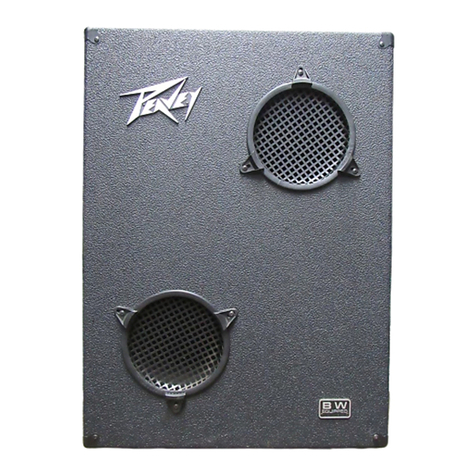 Peavey RBS 1 User manual