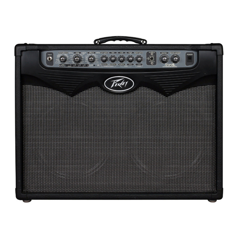Peavey VYPYR 100 User manual Peavey VYPYR 100 User manual