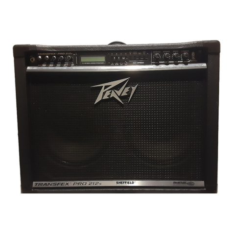 Peavey TransFex Pro 212s User manual