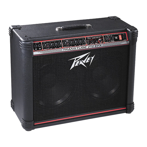 Peavey Transtube 112/212 EFX User manual