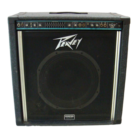 Peavey TNT 160 owner's manual