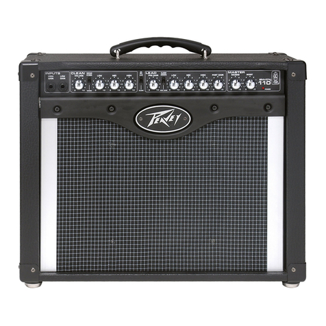 Peavey Studio Pro 110 User manual